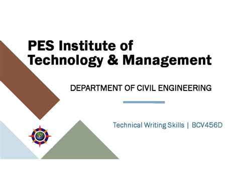 Business Report & Resume Writing Guidelines | TWS BCV456D | PESITM ...