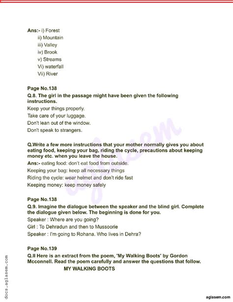 Model Activity Task Class 9 English Part 4 Answers 的图像结果