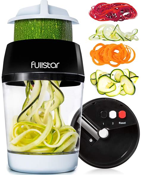 Buy fullstar Plastic 3 In 1 Adjustable Handheld Zucchini Spaghetti ...