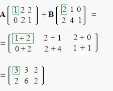 Image result for Adding 2X3 to 2X2 Matrix