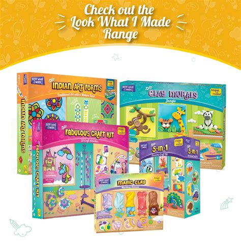 Buy Imagimake Window Art- Jungle, 5Y+, Multicolo Plastic from Hamleys