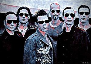 Rammstein Band Art Effect Poster 05 (18inchx12inch) Photographic Paper ...