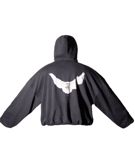 Yeezy x Gap Engineered by Balenciaga Dove Hoodie Washed Black LAA ...