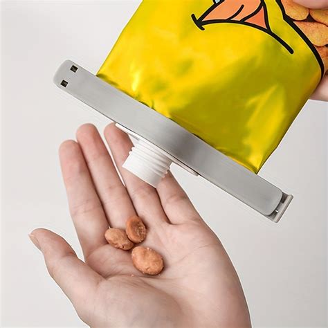 Food Bag Sealing Clips with Exhaust Nozzle – Moisture-Proof Kitchen St ...