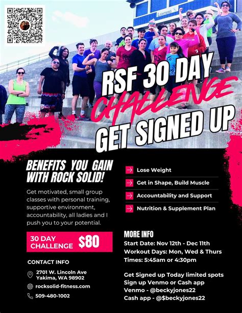 RSF 30 Day Fall Challenge, 2701 W Lincoln Ave, Yakima, WA 98902-2343 ...