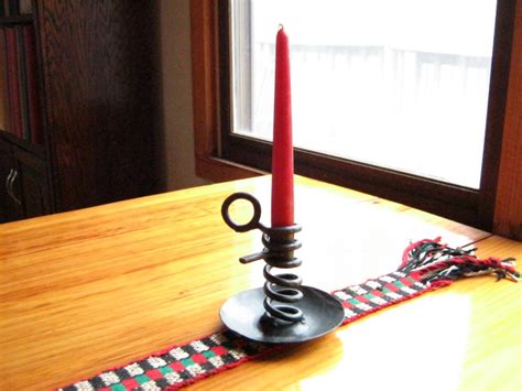 Vertical Iron Candle Holder at Lorene Cogburn blog