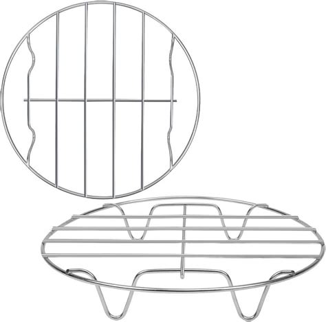 Aracoware 2 Pack Round Cooking Cooling Racks 8x1.18, 304 India | Ubuy