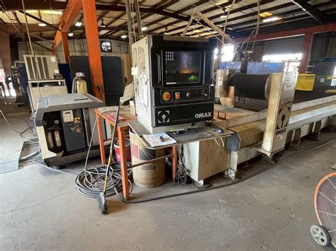 6' x 20' Omax 80X CNC Waterjet, 2015-100hp pump/dual head - Revelation ...