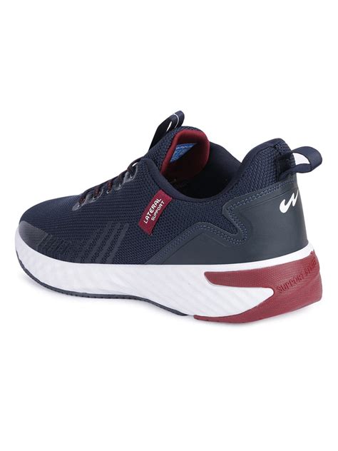 Buy Running Shoes For Men: Simba-Pro-Blu-Wine | Campus Shoes