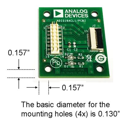 ADIS16ACL1/PCBZ Breakout Board Wiki-Guide [Analog Devices Wiki]