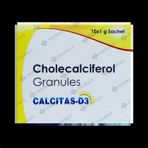 CALCIROL GRANULES SACHET 1 GM Price, Uses, Side Effects & Substitutes ...