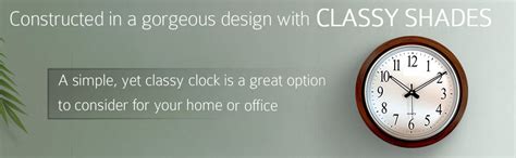 Buy President Analog Quartz Official Designer Big Size Wall Clock for ...