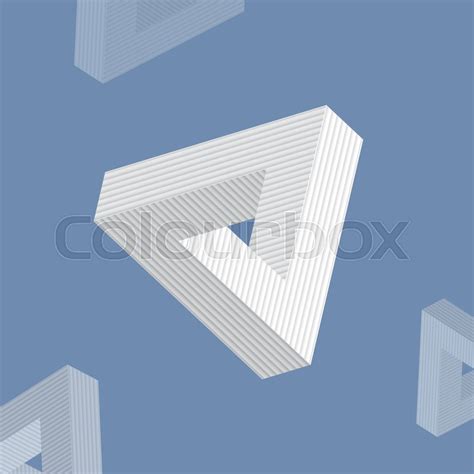 Image result for Impossible Triangle Vector