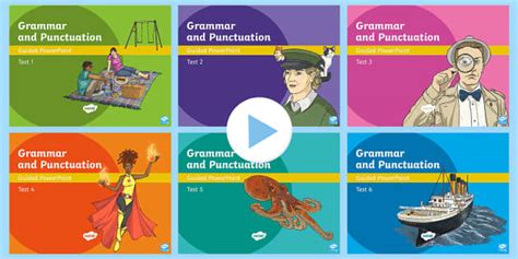 Y3 Grammar and Punctuation Tests Guided PowerPoint Pack