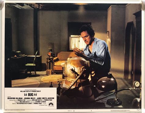 ORIGINAL LOBBY CARDS - BUG - 1975 - set of 8 - Bradford Dillman, Joanna ...