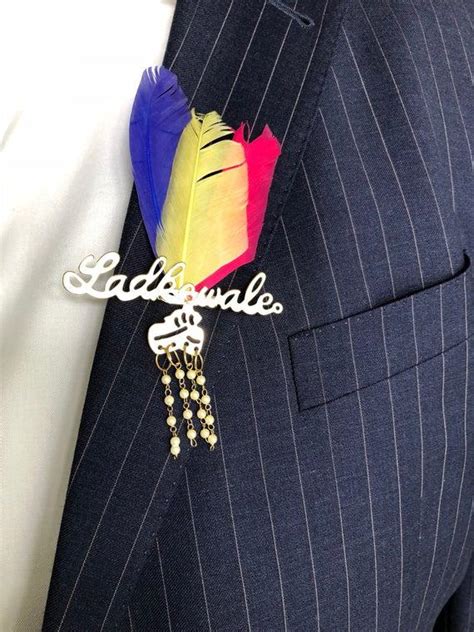 Lapel Pins That Add to the Quirk for Every Groom & His #mansquad