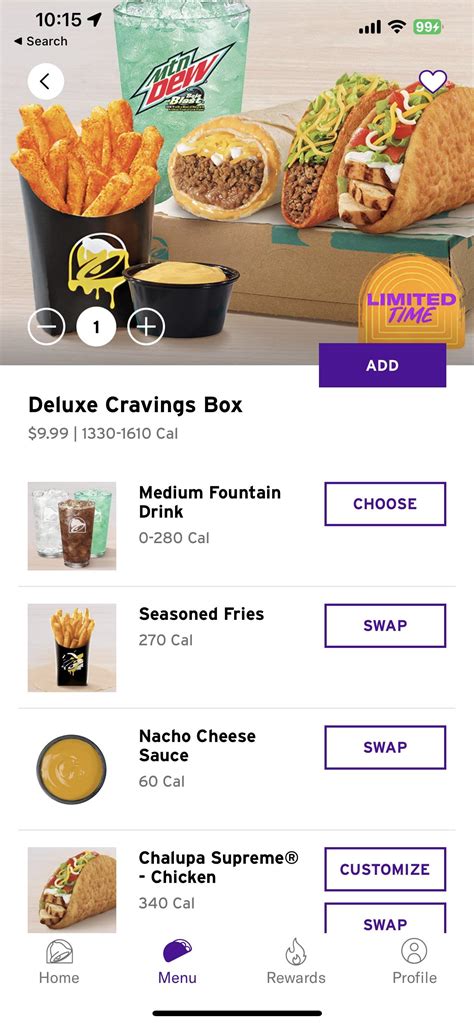 Deluxe Cravings Box : r/tacobell