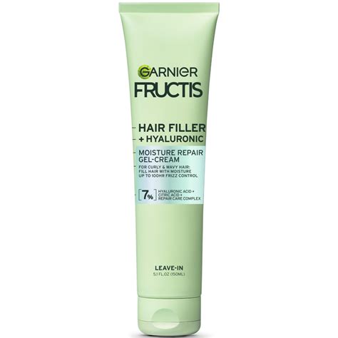 Garnierfructis Hair Filler Moisture Repair Gel Cream Hair Gel Curls ...