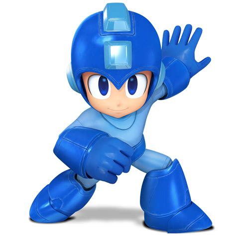 Megaman Classic Pose Render by Nibroc-Rock on DeviantArt