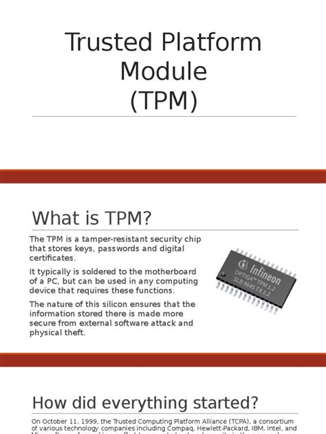 Image result for Trusted Platform Module Technology