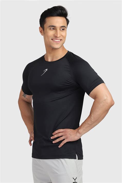 Buy Fuaark Sleek T-shirt Black / Logo | Slim Fit Tshirts – FUAARK