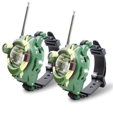 Amazon.com: Walkie Talkies Watch, Spy Watch Army Toys for Kids Age 8-12 ...