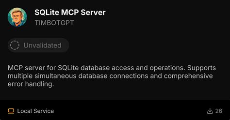 Image result for MCP SQLite