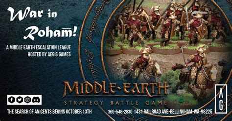 War in Roham! Middle-earth Strategy Battle Game: Escalation League ...