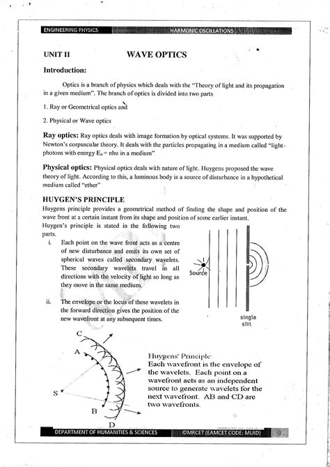 Image result for Engineering Physics Notes