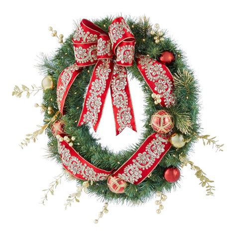 Buy 30 in Prelit Royal Easton Wreath Online at Lowest Price in India ...
