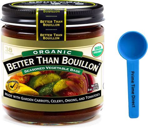 Amazon.com : Better Than Bouillon Organic Vegetable Base 16 Oz, Reduced ...