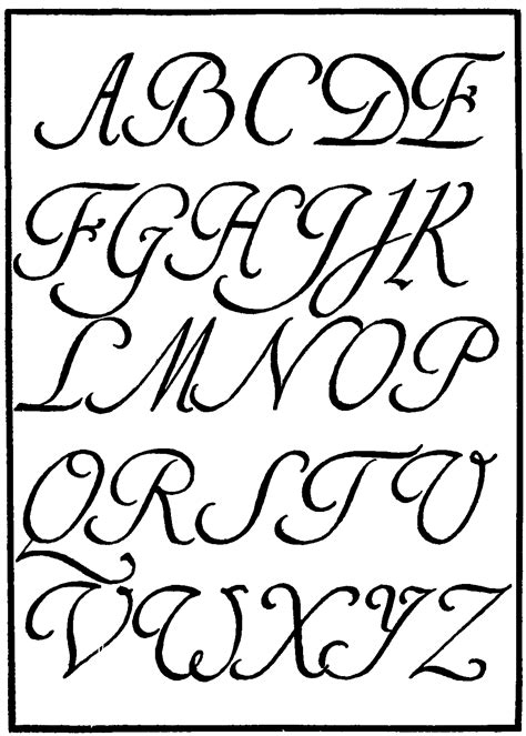 Cursive Alphabet In Spanish | AlphabetWorksheetsFree.com