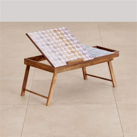Buy Blossom Mango Wood Laptop Table - Brown from Home Centre at just ...