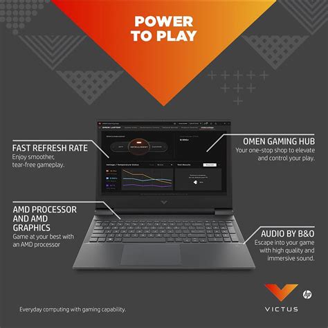 Buy HP Victus 16-e0352AX AMD Ryzen 5 5600H Gaming Laptop (8GB, 512GB ...