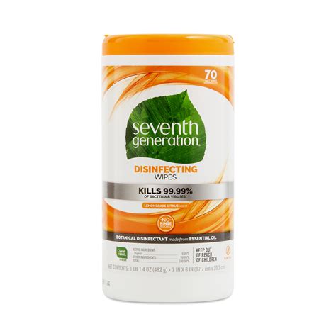 Disinfectant Wipes by Seventh Generation | Thrive Market