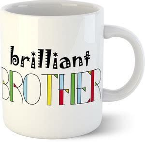 Chiraiyaa Brilliant Brother - White Ceramic Coffee Mug Price in India ...