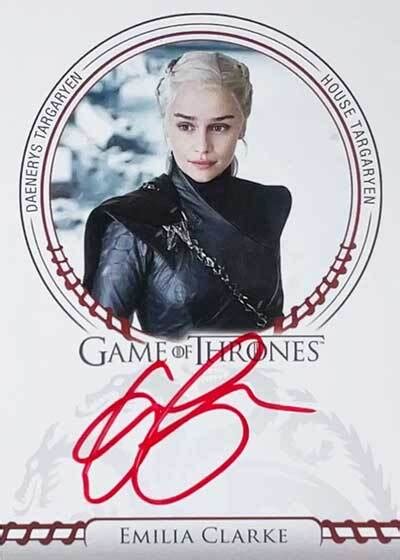 Emilia Clarke as Daenerys Targaryen | Trading Cards (Individual) | hobbyDB