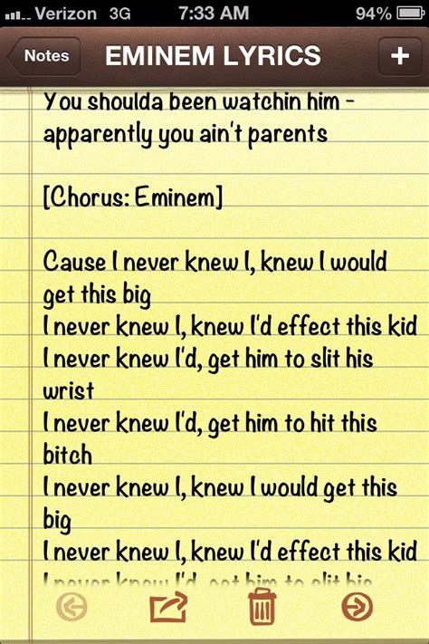 Eminem lyrics | Eminem lyrics, Eminem, Lyrics