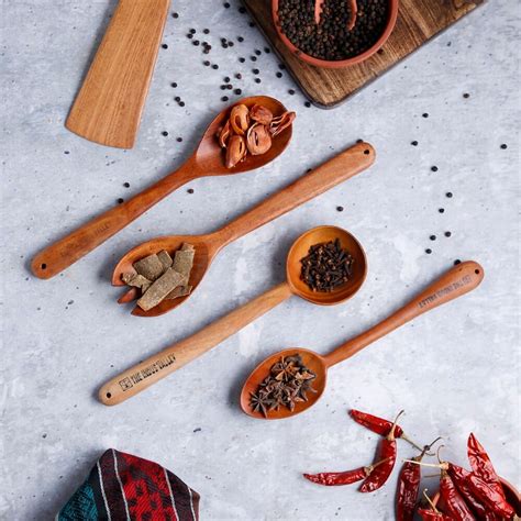 Wooden Spoon for Cooking [ Stir | 30cm | Neem Wood ] — The Indus Valley