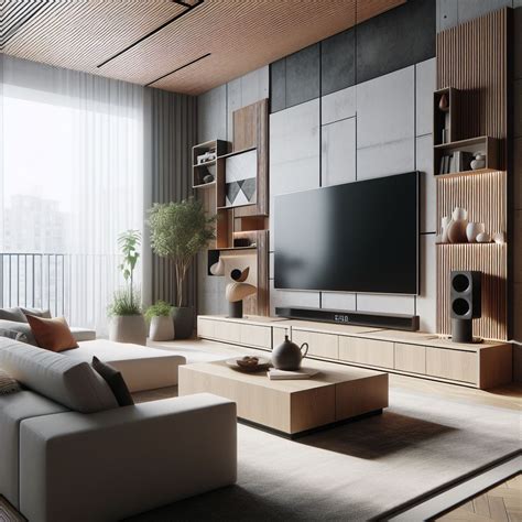 Innovative Modern TV Unit Designs for Minimalist Living Rooms - Aspec ...