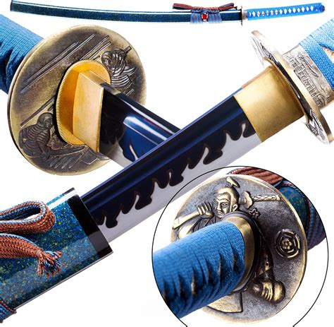 Buy OKSs Real Katana Sword-Blade is Sharp Made of 10609260 Steel,Great ...