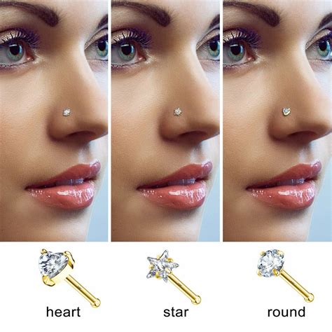 Nose Piercing Stud Jewelry