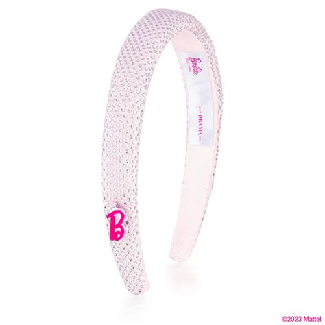 Barbie Rhinestone Puff Hair Band - Pink | Hair Drama Co. – Hair Drama ...