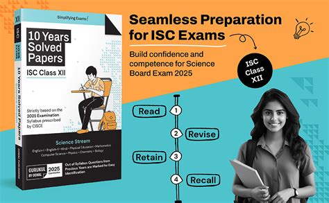 Gurukul By Oswal Science Stream 10 Years Solved Papers for ISC Class 12 ...