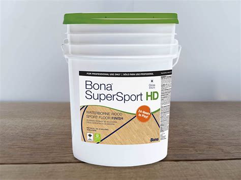Bona SuperSport HD Finish - Rustic Wood Floor Supply