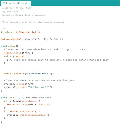 Image result for Software Serial Example Arduino
