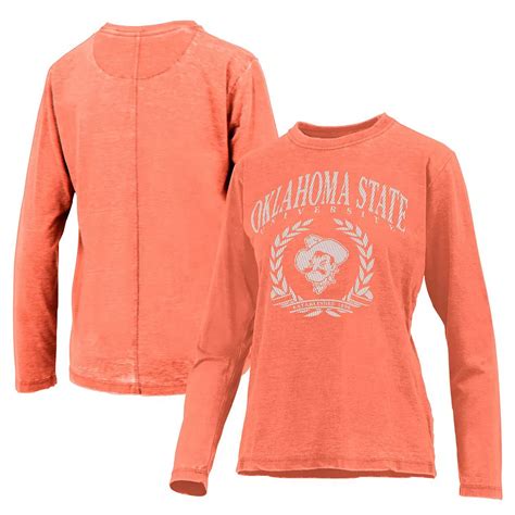 Women's Pressbox Orange Oklahoma State Cowboys Chandler Olive Leaf Arch ...