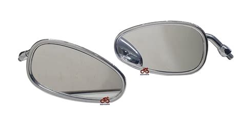 MAHABIR Rear View Oval Mirror for Scooter Activa 3G/4G/5G/6G 125 BS6/ N ...