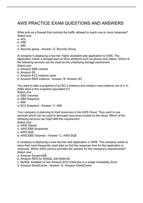 Image result for HackerRank Study Guide AWS Questions