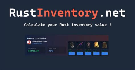 Image result for Rust Inventory. Image